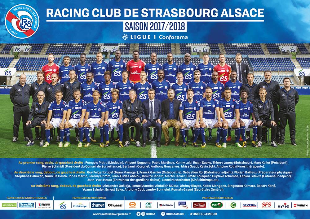 Saison 2017-2018 du Racing Club de Strasbourg Alsace — Wikipédia